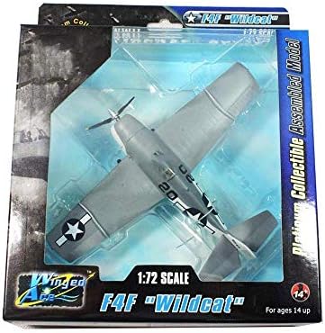 XuetongXT Zorlu 1/72 Ölçekli Avcı Plastik Modeli, Militaryf4f Wildcat Taşıyıcı Avcı Yetişkin Koleksiyon ve Hediyeler, 6.3 İnç
