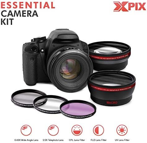 Nikon D3500 DSLR Fotoğraf Makinesi 18-55mm ve 70-300mm Lensler + 32GB Kart, Tripod, Flaş ve Paket