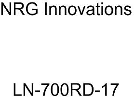 NRG Innovations LN-700RD-17 700 Serisi NRG Logolu Kapaklı Somun, 17 Parça