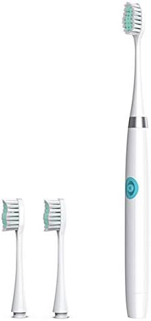 OOFAY Elektrikli Ince Yumuşak Saç Yetişkin Çift Diş Fırçası Ev Otomatik Akıllı Kaymaz Sap Küçük Fırça Kafası Diş Fırçası