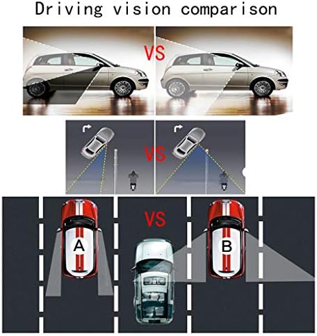 HWHCZ Kör nokta Aynaları Park yardımı Aynası,Kör nokta Aynaları Hyundai Elantra ile Uyumlu, Kör Noktaları Ortadan Kaldıran 360°Döndürme,