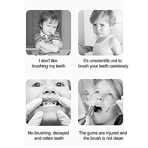Çocuk U-şekilli Diş Fırçası Ve Gargara Fincan Kombinasyonu 360° Kapsamlı Temizlik