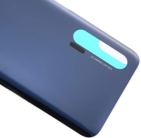 JINParts Pil arka kapak Pil arka kapak ıçin Huawei Nova 6 4G(Solunum Kristal) Cep Telefonu Tamir Parçaları (Renk: Siyah)