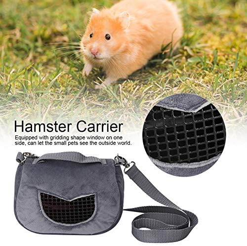 Evcil hayvan sırt çantası Taşıyıcı Pazen Taşınabilir Nefes Pet Hamster Taşıyıcı Pet Uyku Seyahat çantası PocketOutgoing Çanta
