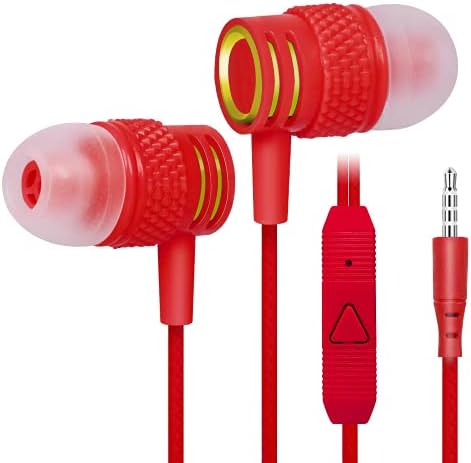 4 Set UrbanX R2 Kablolu kulak içi kulaklıklar için Mic ile YU Yuphoria ile Arapsaçı-Ücretsiz Kordon, Gürültü Yalıtımlı Kulaklık,