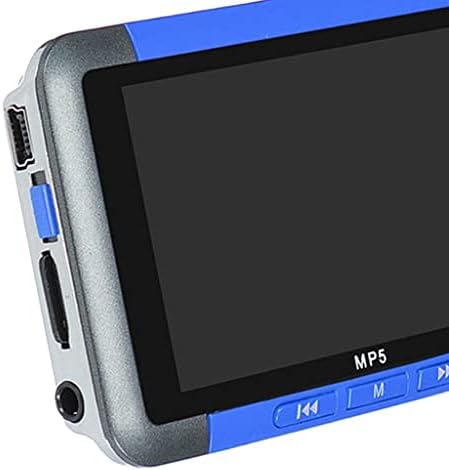 Homyl 3 İnç LCD Ekran Dijital MP3 MP4 MP5 Müzik Çalar 16 GB FM Radyo Video Film Mavi