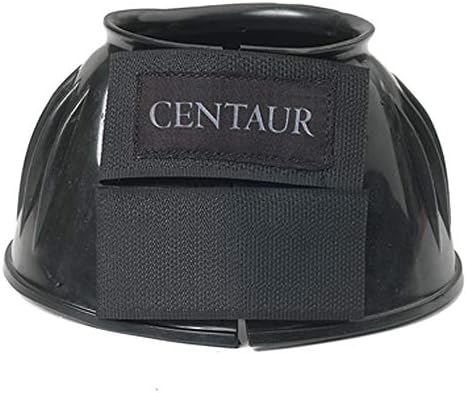 Centaur PVC Nervürlü Çift Kanca ve Halka Çan Botları, Siyah, Orta