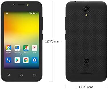 MANTIK X4G 3G Fabrika Unlocked GSM 8GB Dört ÇEKİRDEKLİ Android: 8.1 Oreo Go Edition 5MP Bluetooth 4 İNÇ Akıllı Telefon Dünya