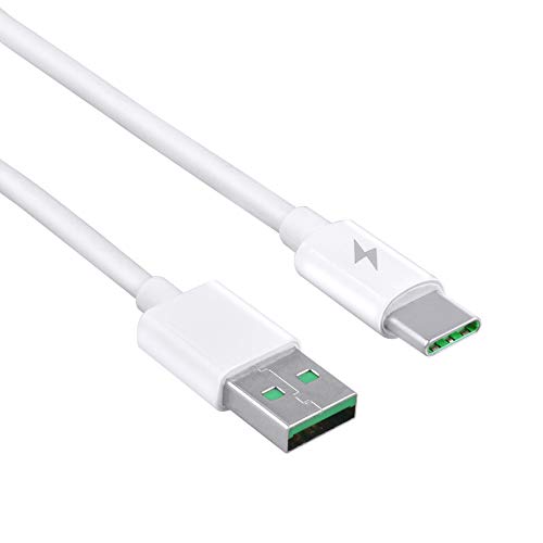 WeGuard 3.3 ft Beyaz 5A Hızlı USB-C Tipi-C Şarj şarj kablosu kablosu için nova 5/5 T /5 Pro /5i /5i Pro / 4e / 4 / 3 Güç Veri