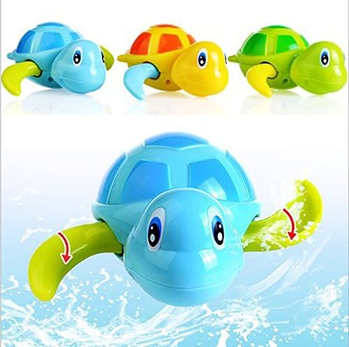 Kaplumbağa banyo zinciri oyuncak çocuklar bebek kadar rüzgar duş çok türü Clockwork eğitim (rastgele)