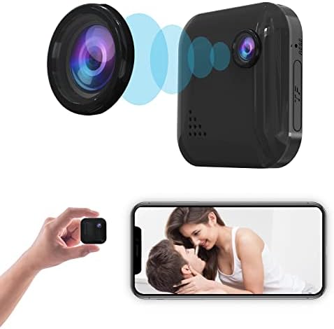Casus Kamera Gizli Kamera, Casusluk için OUCAMpro 1080P Gizli Kameralar, Cep Telefonu Uygulaması ve Ses ile Mini Dadı Kameraları