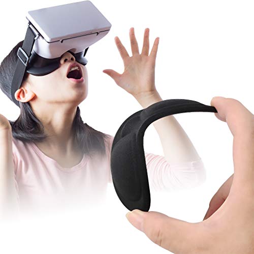 (1 Paket) Oculus Quest 2 için VR Lens Koruyucu Kapak Toz Geçirmez Kapak, çizilmez Anti-toz Yıkanabilir Koruyucu Kılıf-Siyah