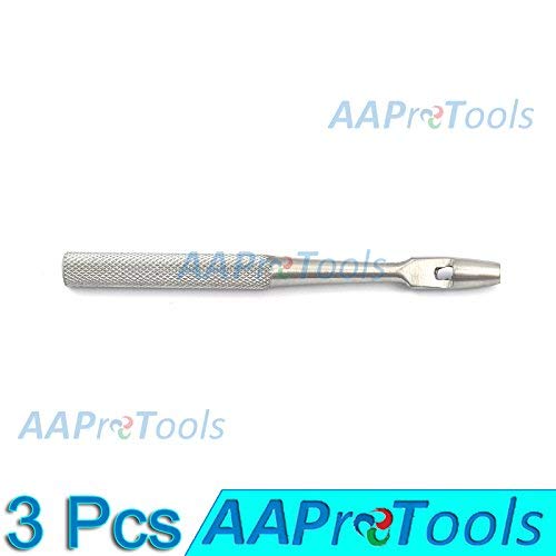 AAPROTOOLS 3× Dental Düz Doku Punch 4MM İMPLANT Paslanmaz Çelik Aletler A + Kalite