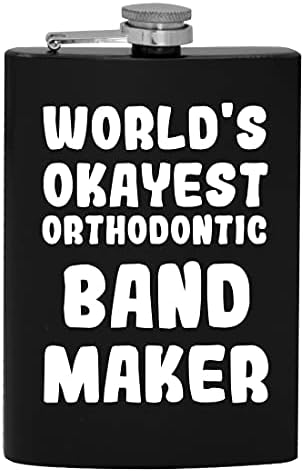 Dünyanın En İyi Ortodontik Bant Üreticisi - 8oz Kalça İçme Alkol Şişesi