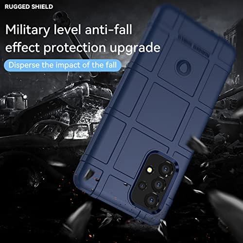 Dinglijia Galaxy A53 5G Kılıf için Tasarlanmış, askeri Sınıf Darbeye Koruma, damla Test Kapak ve Kamera Lens Koruma Shiled Telefon
