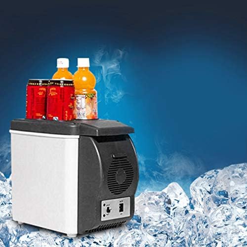 12 V 6L Mini araba buzdolabı Çift Kullanımlı içecek soğutucu ısıtıcı ABS Taşınabilir Açık Seyahat Dondurucu Evrensel Buzdolabı