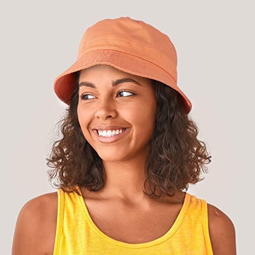 CHOK.KAPAKLAR Günlük Pamuk Tarzı Kova Şapka Unisex Trendy Hafif Açık Sıcak Eğlenceli Yaz Plaj Tatil Kaçış Şapkalar