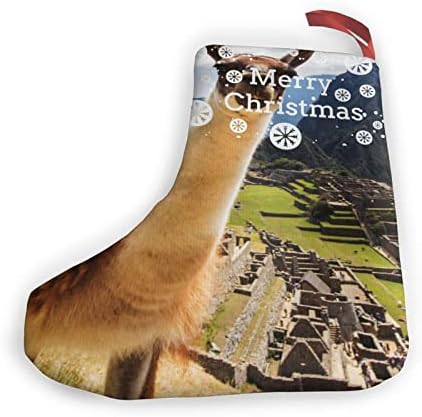 GLRTORE Koyun Noel Çorap 2 Paket 10 İnç, noel Çorap Noel Ağacı Şömine Asılı Çorap Noel Şeker Mevcut Çanta için Aile Noel Tatil