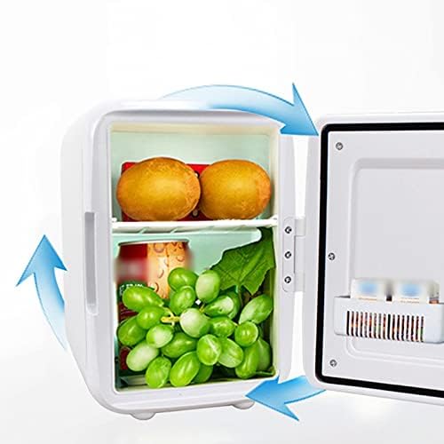LUWEI 4L Buzdolabı Taşınabilir Soğutucu ve ısıtıcı Araba Buzdolabı Cilt Bakımı için Süt Gıdalar Yatak Odası ve Seyahat Buzdolabı