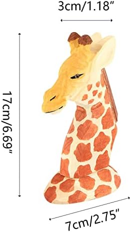 Pet Gözlük Standı Tutucu Elk Zürafa Alpaka Ahşap Hayvan Gözlük Standı, Gözlük Tutucu Standı Güneş Gözlüğü vitrin rafı Ofis Masası