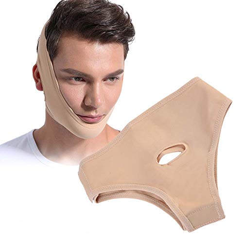 Yüz Zayıflama Maskesi 2 Tip Kaldırma Kayışı Boyun ve Çene Kaldırma için V Şeklinde Maske, Yaşlanma Karşıtı, Nefes Alabilen ve