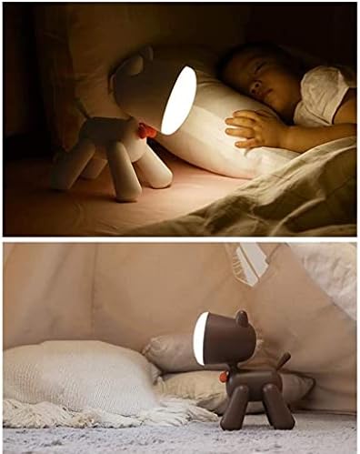 LED gece lambası bebek gece lambası USB şarj edilebilir solunum gece lambası çocuk yatak odası ve kreş için