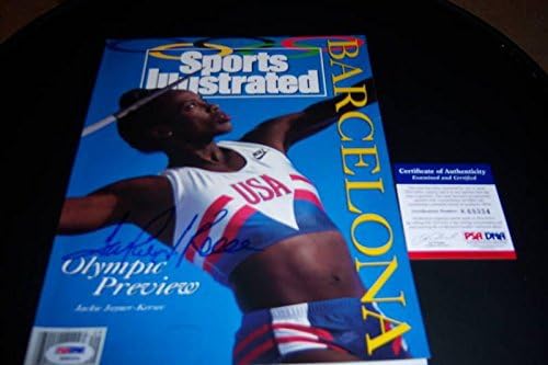 Jackie Joyner Kersee Psadna, Sports Illustrated İmzalı Olimpiyat Dergilerini İmzaladı