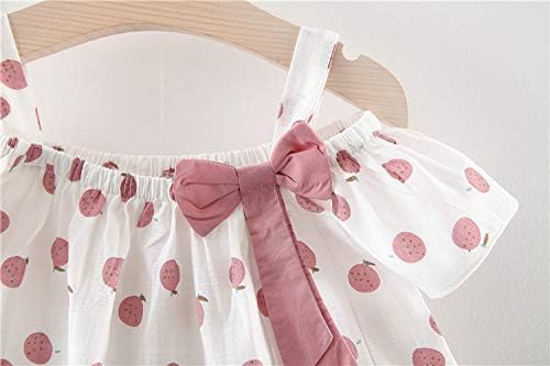 Toddler Bebek Kız Kıyafetler Katı Fırfır Kollu Gömlek üst Çiçek Kısa Pantolon Kız Yaz Giysileri
