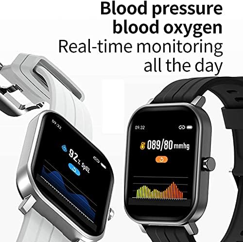 Akıllı saat spor ızci Android ıOS için Spor İzle Bluetooth Çağrı ile Kan Oksijen Ölçer Kan Basıncı Monitörü müzik kontrol cihazı