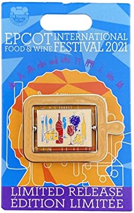 Disney Pin-Epcot Uluslararası Yemek ve Şarap Festivali 2021 - Kesme Tahtası