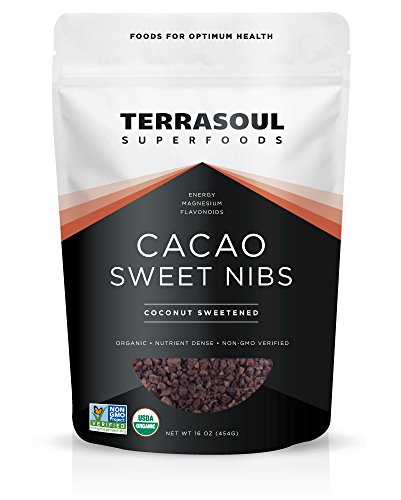 Terrasoul Superfoods Organik Tatlı Kakao Hazretleri, 1 Pound