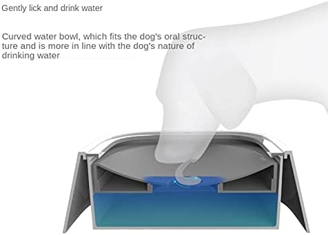 NC köpek su havzası 1.5 litre olmayan ıslak ağız köpek kase yüzen kase Anti-devrilme kedi su kasesi Pet malzemeleri yüzen kase