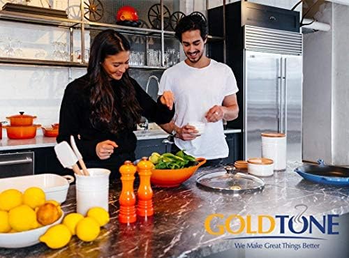 GOLDTONE Gıda Vakum Torbaları Gıda Tasarrufu Ruloları için 11 İnç X 50 Ayak Rulo Ticari Sınıf Vakum Mühür Torbaları Gıda Tasarrufu,