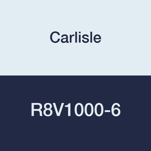 Carlisle R8V1000-6 Kauçuk Kama Bantlı Sarılı Kalıplı Bantlı Kayışlar, 101.5 Uzunluk, 1 Genişlik, 17/32 Kalınlık, 19.8 lb.