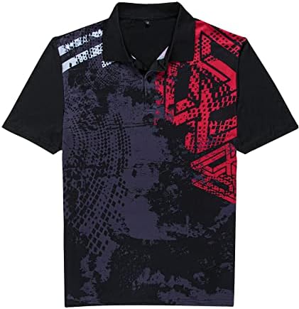 ZITY Golf POLO Gömlekler Erkekler için Kısa Kollu Atletik Tenis T-Shirt