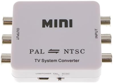 KESOTO PAL NTSC SECAM NTSC PAL Dönüştürücü Mini TV Sistemi Video Dönüştürücü Adaptör