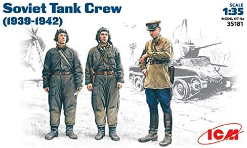 ICM Modelleri Sovyet Tank Mürettebatı 1939-1942 Yapı Kiti