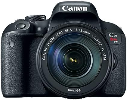 Canon EOS Rebel T7i 18-55mm Lensli DSLR Fotoğraf Makinesi-Siyah (Yenilendi)