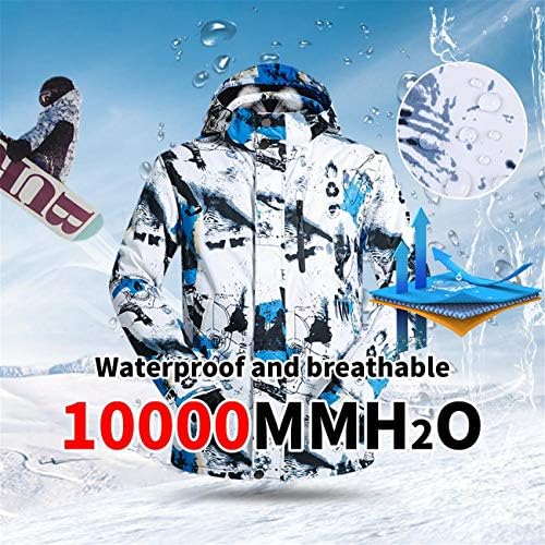 decathee erkek kayak Snowboard ceket pantolon su geçirmez kış dağ sıcak kar ceketler ceket önlükler