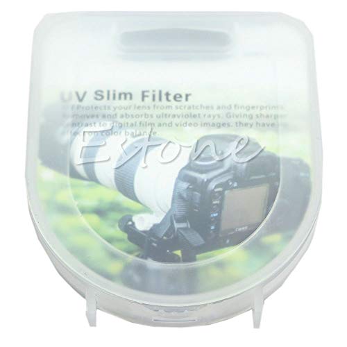 1 ADET 58mm Süper İnce Dijital UV Filtre Lens Koruyucu Canon Pentax Sony L060 Yeni