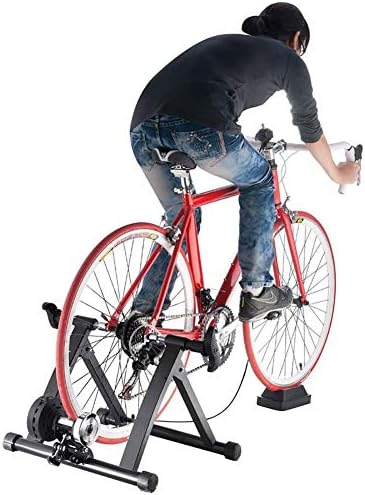 XLQ Bisiklet Egzersiz Sessiz Sıvı Direnci Bisiklet Eğitmeni MTB Yol Bisikleti Kapalı Spor Yarışması Katlanır Eğitim Rafı, Siyah