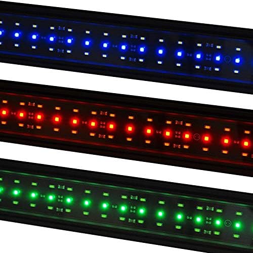 VivaGrow DN DayNight RGB 24/7 Özelleştirmek Otomasyon tam spektrumlu LED akvaryum balık tankı ışık uzatılabilir uzaktan