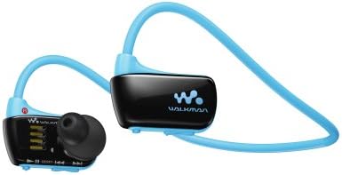 Sony Walkman NWZW273S 4 GB Su Geçirmez Spor MP3 Çalar (Siyah) Yüzme Kulaklıkları ile