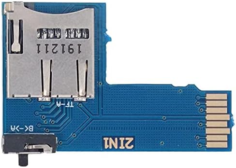 Bellek Kalkanı Genişletme Modülü Bellek Depolama Kalkanı Modülü 2 in 1 TF Kart 2 Sistemi Switcher Ahududu Pi için B+ 2B 3B