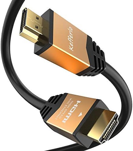 HDMI Kablosu 100ft KEFFERLO 4 K Ultra Yüksek Hızlı HDMI 2.0 V Kablo Bant Genişliği 18 Gbps Sinyal Güçlendirici Desteği 4 K, 3D,
