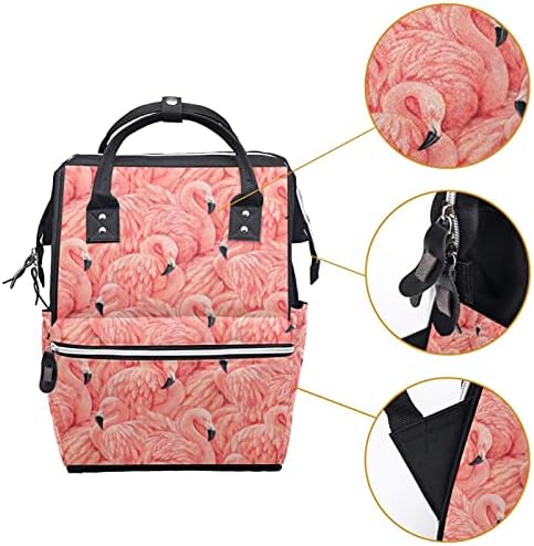 Flamingo Bebek Bezi Çantası Sırt Çantası Değişen bebek bezi çantaları Kız Erkek kız Bebek Bezi Çantası Anne Çantası