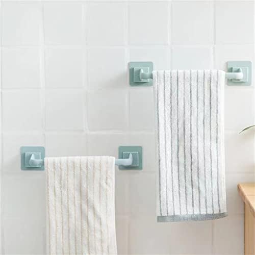 Havlu Askısı Perforasyonsuz Havlu Askısı Banyo Tuvalet Duvara Monte Çok Fonksiyonlu Depolama Duvara Monte Havlu Askısı (Renk: