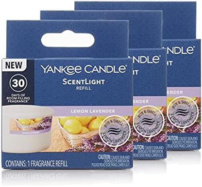 Yankee Candle ® ScentLight Dolum, 3 Paket Limonlu Lavanta