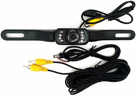 hizpo Araç Arka Kamera Yedekleme Kamera Yüksek Çözünürlüklü Renkli Geniş Görüş Açısı Evrensel Su Geçirmez Plaka Yedekleme Kamera