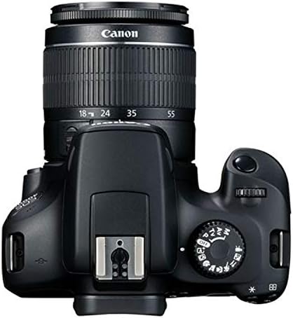 Canon EOS 4000D DSLR Fotoğraf Makinesi w / Canon EF-S 18-55mm Zoom Lens, 64GB Hafıza Kartı, Kamera Çantası (20 Adet Paket)